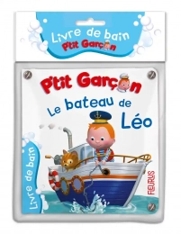 Livre de bain P'tit Garçon Le bateau de Léo Fleurus
