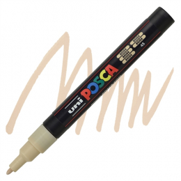 Marqueur PC3M pointe fine 0,9-1,3 mm Beige POSCA