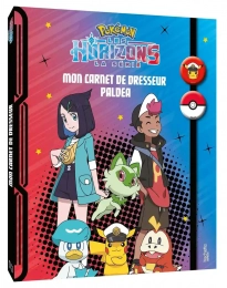 Pokemon - Les Horizons - Mon carnet de dresseur Paldea. Avec deux badges - Album Emilie Malandain