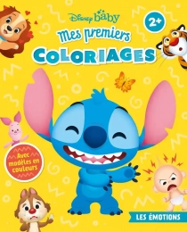 Mes premiers coloriages Les émotions Disney Baby Hachette jeunesse