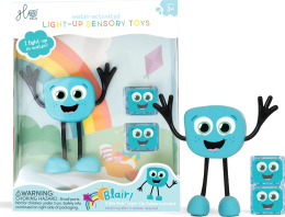 Glo Pal Coffret Personnage lumineux bleu Blair - Glo Pals