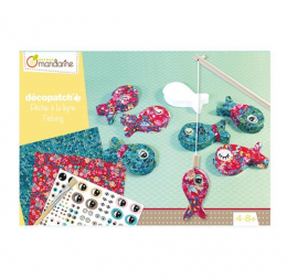 Boîte créative, Décopatch, Pêche à la ligne Avenue Mandarine