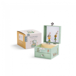 Boîte à musique coffret Trois petits lapins Moulin Roty