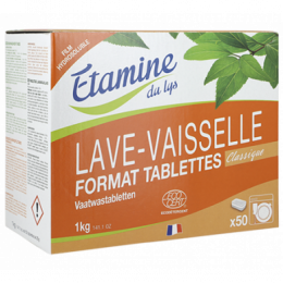 Tablettes lave vaisselle classique 50p. Etamine du Lys