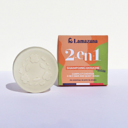 Shampoing-douche 2-en-1 Pour tous types de cheveux Lamazuna