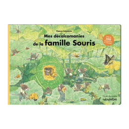Mes décalcomanies de la famille souris – activité créative enfant – Moulin Roty