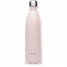 Bouteille Isotherme  - 1L - Pastel rose - Qwetch