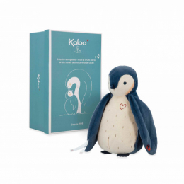 Peluche à bruits blancs manchot Bleu - Kaloo