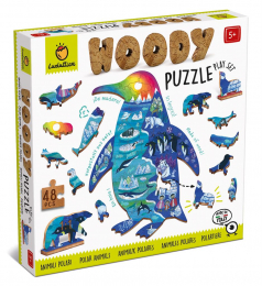 Woody puzzle animaux polaires LUDATTICA