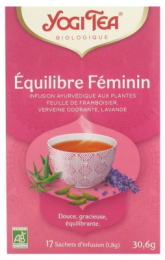 Infusion Equilibre féminin bio Yogi Tea