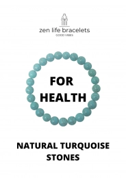 Bracelet de pierres Turquenita Zen Life bracelets