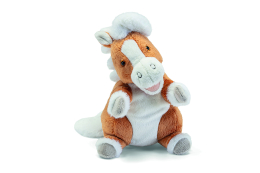 Marionnette cheval en peluche 18 x 37 x 20 cm - Trudi