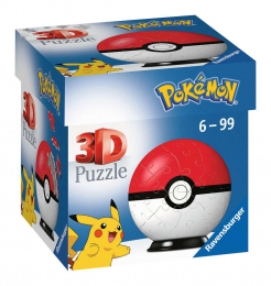 Puzzle 3D Ball - Poké Ball Pokémon Ravensburger