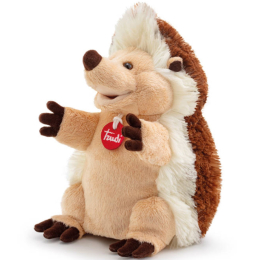 Marionnette hérisson en peluche 16 x 25 x 21 cm - Trudi