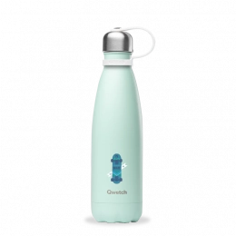 Bouteille isotherme 500 ml Skateboard Kids Qwetch