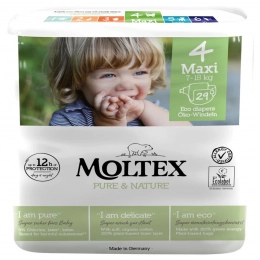 Couches jetables - T4 Maxi 7-18kg - Moltex