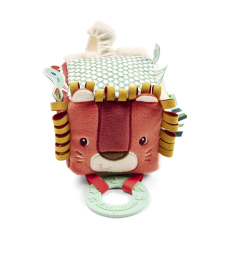 Cube d’activités bébé Jack le lion dès 3 mois – Lilliputiens
