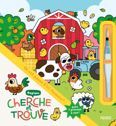 Cherche et trouve magique où est passé p'tit poussin Fleurus