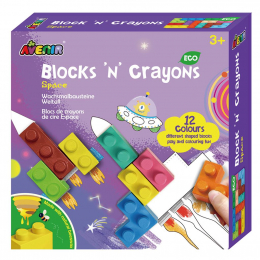 Crayons de cire Blocks Espace Avenir
