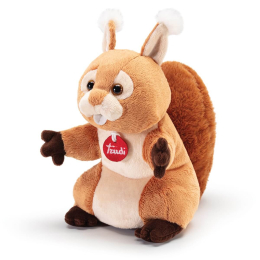 Marionnette écureuil en peluche 27 x 15 x 19 cm - Trudi