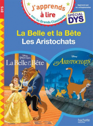 La Belle et la Bête - Les aristochats Spécial DYS Hachette
