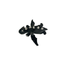 Peluche NEMU Dragon Noir 20 cm (porte-clés peluche taille S) ultra douce apaisante – Yoru