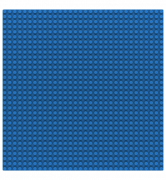 Plaque de base 32 x 32 bleue Sluban