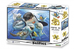 Puzzle 3D Selfie de l'Océan 48 pièces