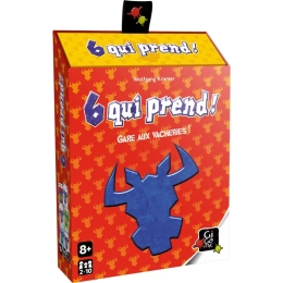 Six qui prend ! – Jeu de cartes – 2 à 10 joueurs dès 8 ans – Gigamic