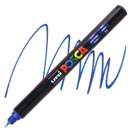 Marqueur PC1MR pointe extra-fine 0,7 mm Bleu foncé POSCA
