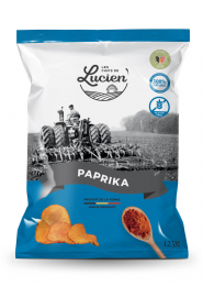 Chips Paprika bio 125gr Lucien