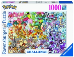 Puzzle 1000 pièces Challenge Pokémon Ravensburger