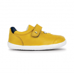 Bobux - Step Up - Ryder trainer Chartreuse Navy