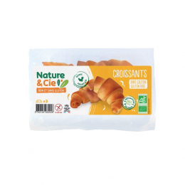 Croissants bio (3 pièces) 150 g Nature & Cie
