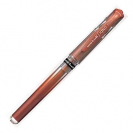 Stylo roller - Bronze - Signo Broad grip - Pointe large - Uni-ball