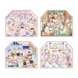 Cosy Stickers - Food Lovers Janod