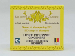 Savon & shampooing à la Litsée Citronnée et au Gingembre Les Savons de la Couronne