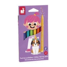 Feutres Pailletés x8 Janod