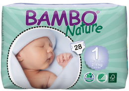 Couches jetables Bambo Nature - Newborn