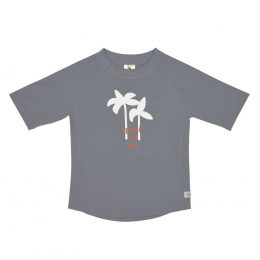 T-shirt anti-UV manches courtes Palmiers gris rouille Lassig