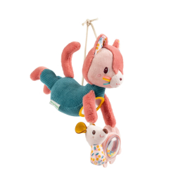 Peluche chat à suspendre - Jeanne acti-nomade Lilliputiens