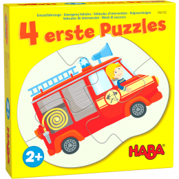 Mes premiers puzzles Véhicules d'intervention Haba