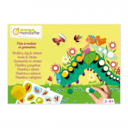 Boîte créative, Pâte à modeler et gommettes, Fées Avenue Mandarine