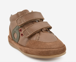 Chaussures Aubépine cœur Fourrée Premiers pas Cognac kaki pointure 23 Benjie