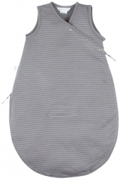MAGIC BAG® 0-3m rayure gris ecru twin jersey tog 1 Bemini