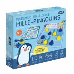 Mes premiers jeux de logique Mille-pingouins Sassi