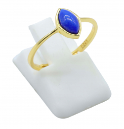 Bague Argent 925 Lapis Lazuli Marquise