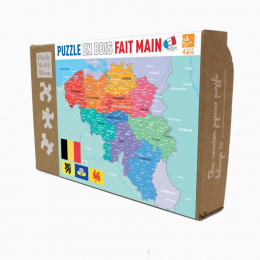 Puzzle Carte de la Belgique Wilson jeux