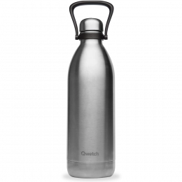 Bouteille Isotherme - 2L - Inox brossé - Qwetch Hors stock