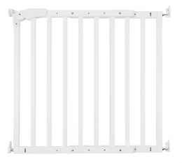 Barrière de sécurité Maestro en bois blanc 73,5-104 CM Childhome